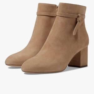 Kate Spade Light Fawn Suede Ankle Boots
